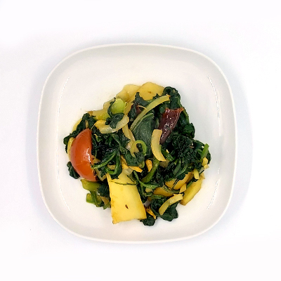 Sag Aloo
