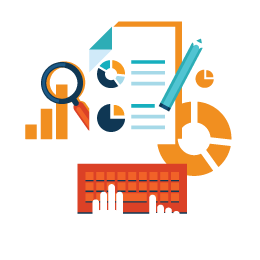 Team collaborating on a digital strategy