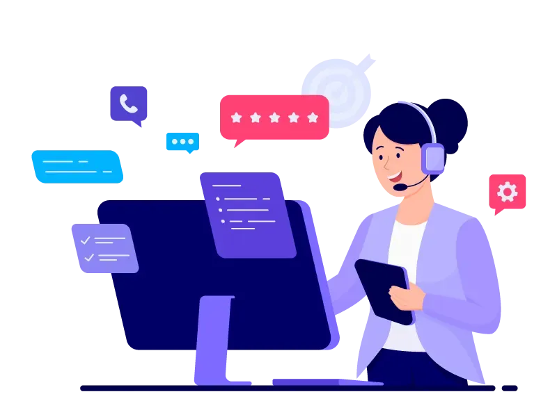 Ticket booking system hero icon