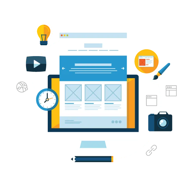 Professional web design showcase